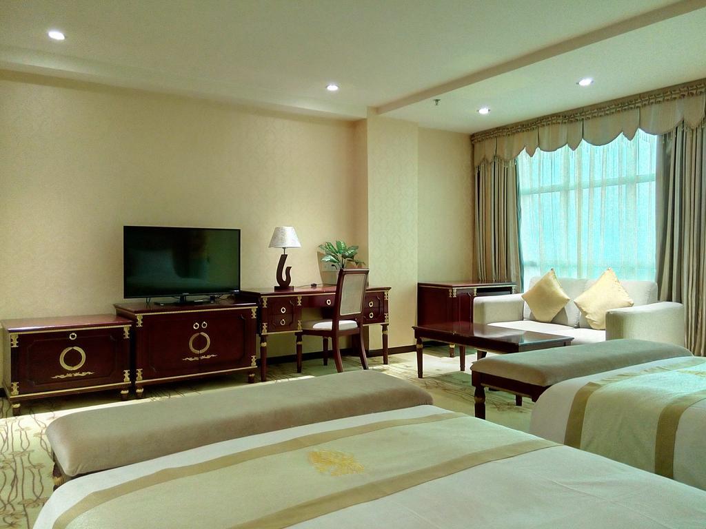 Guangzhou Li Gang Hotel Kanton Zimmer foto